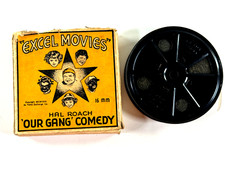 RARE 1924 Hal Roach Our Gang "Oily Rich" Short 16mm film 100ft w/ Box