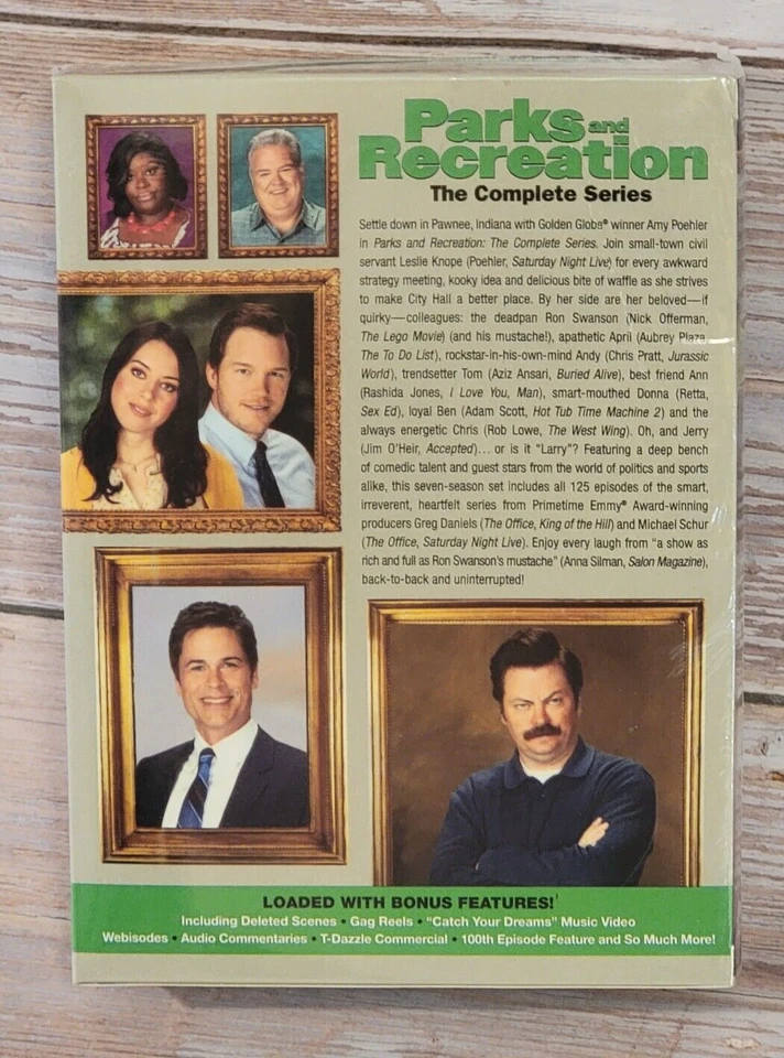 PARKS AND RECREATION The Complete Series Seasons 1-7 ( DVD 20 Disc Set )  NEW - Image 2 of 2