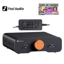 Fosi Audio ZA3 Balanced Stereo Amplifier Home Audio Component Mono Sub Amp 48V