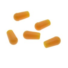 KAISH USA Threaded Guitar 3 Way Toggle Switch Tip Switch Knob for Gibson Amber