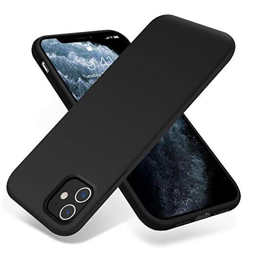 Compatible with iPhone 11 Case,Ultra Slim Fit iPhone Case Liquid Black
