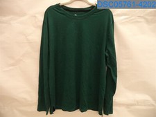 All In Motion: Men's XL Green Performance Long Sleeve Shirt 191904601612