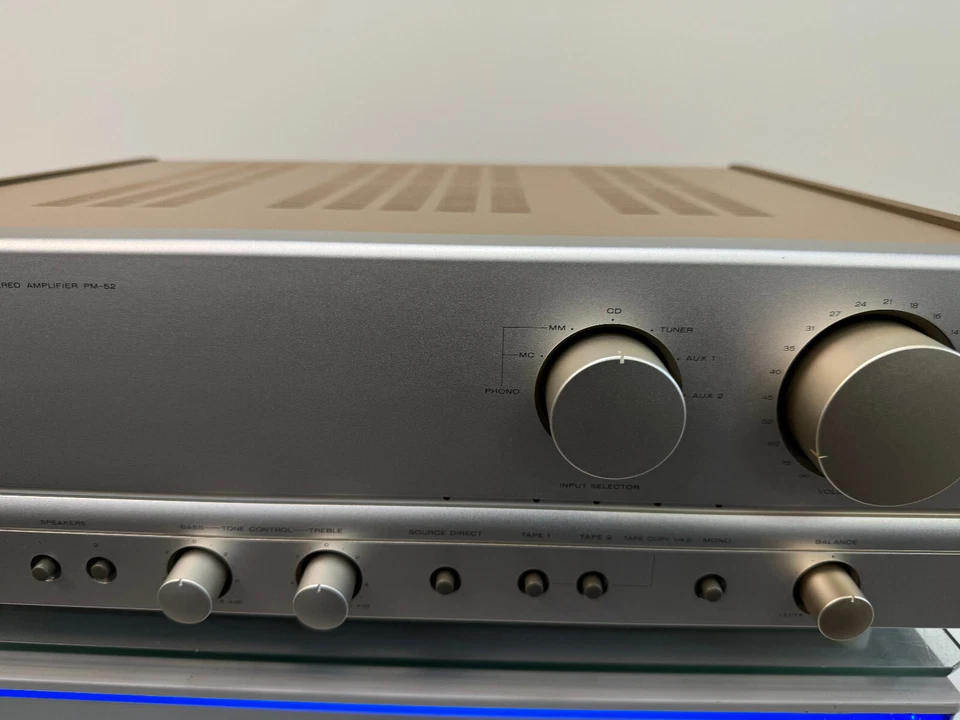 Marantz PM-52 high end Stereo Verstärker Amplifier + Phono. Zamac - Bild 3 von 4