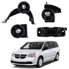 ENGINE TRANSMISSION MOTOR MOUNT KIT SET OF 4 FOR CARAVAN TOWN COUNTRY V6 3.6L