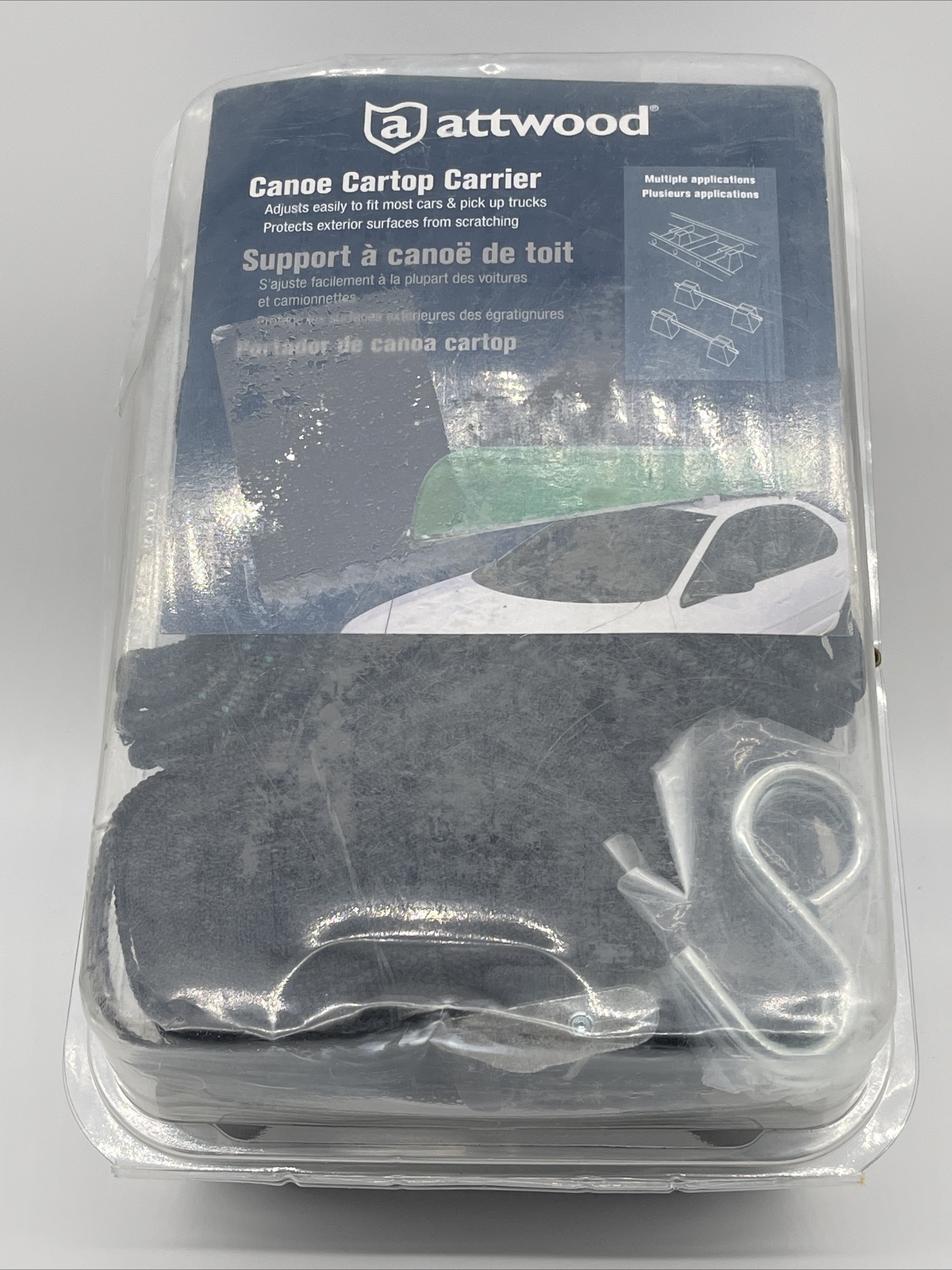 Attwood 114377 CarTop Canoe Carrier Kit. New eBay