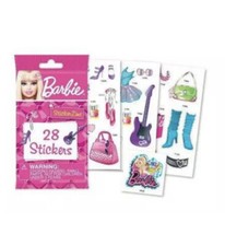 Stickerzine Barbie Sticker Refill Single Pack 28 Stickers For Album Retired 