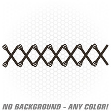 Ziptie Stitch Vinyl Decal Sticker Japanese Jdm Drift Stance Rare Renegadelife