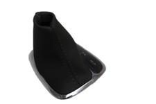 Automatic Shift Boot Leather Synthetic for Mercedes Benz Class C 01-09 Black