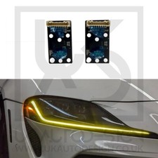 Toyota Supra CSL Style Set Moduli Fari Gialli DRL LED (MK5 A90/A91)