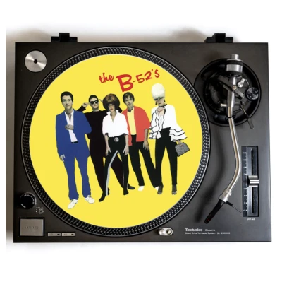 The B-52's Turntable Slipmat for Vinyl Records 12" DJ Slip Mat New Wave vinyls