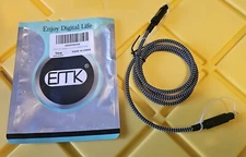 EMK Optical Audio Cable Optical Cable Digital Fiber Optic Toslink Cable for Soun