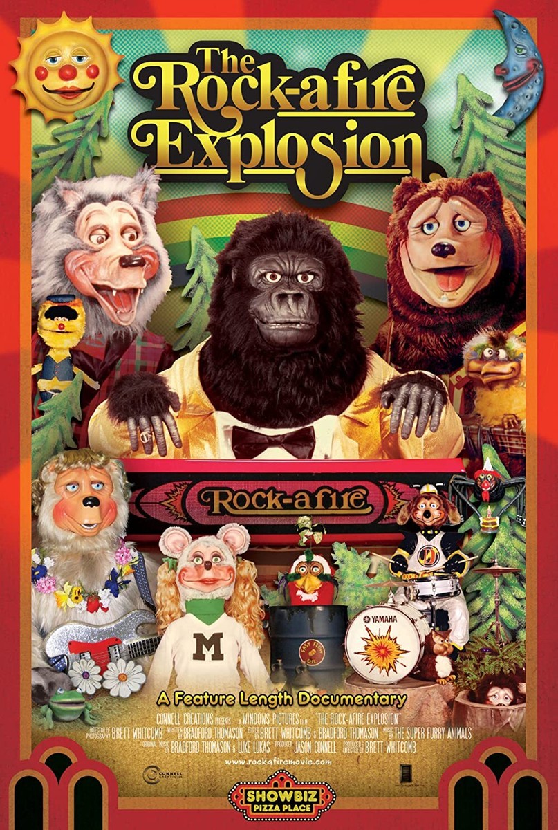 Retro Showbiz Pizza The Rock-Afire Explosion 13x19 Reprint POSTER