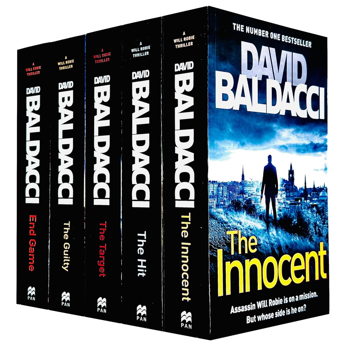 David Baldacci Will Robie Series 4 Books Collection Set (The 