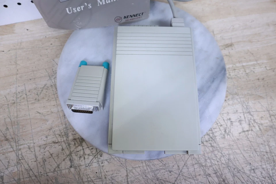 Nice USed Kennect Rapport Drive 2.4 FDHD Floppy Drive Controller & Manual - USA - Image 4 of 4