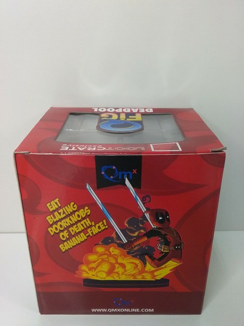 Deadpool Loot Crate Marvel QFIG Vinyl Figure QMX 2015 for sale online | eBay