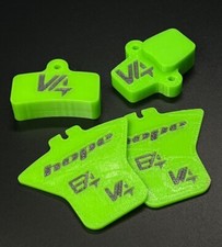 HOPE V4 Service Kit Piston Clean Travel Bleed Block Brake Caliper Hopetech Green