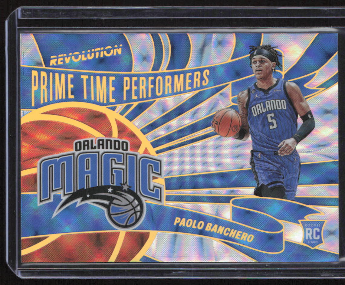Paolo Banchero 2022-23 Panini Revolution Prime Time Performers SP RC Case Hit