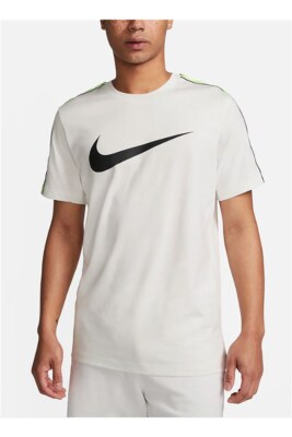 NIKE HERREN T-SHIRT SHIRT KURZARM DX2032 122 REPEAT WEISS WHITE ORIGINAL