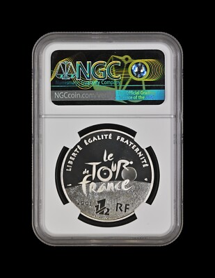 2002 フランス シンデレラ 1.5ユーロ 銀貨 NGC PF69 2002 フランス