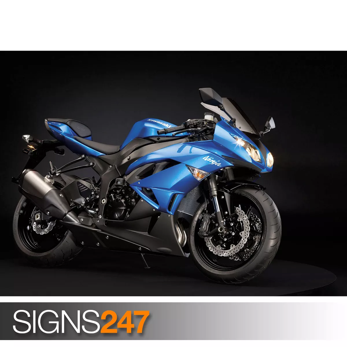 Zx6r blue outlet