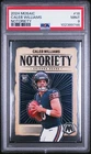 2024 Panini Mosaic #18 Caleb Williams Notoriety PSA 9