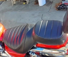 HONDA Magna VF750 1994-2003  Custom Hand Made Motorcycle 2 Piece Seat Cover