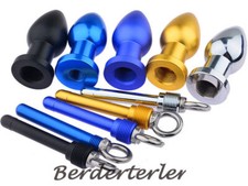 Metal Cleaning Anal Shower Enema Douche Nozzle Wash Anus Vaginal Cleaner Hollow