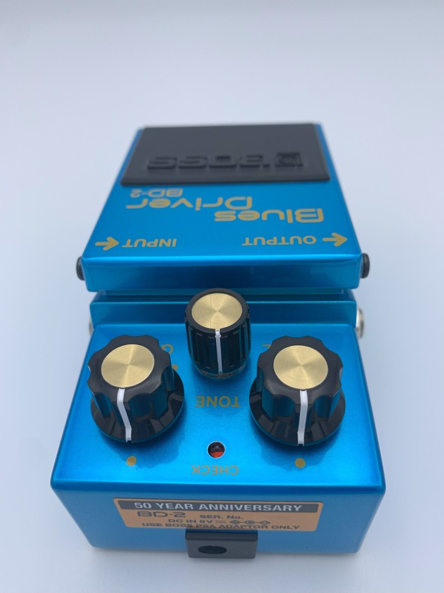Boss BD-2 B50A 50th Anniversary Blues Driver Pedal Limited