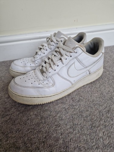 AF1 Triple White Mens Trainers Size Uk 
