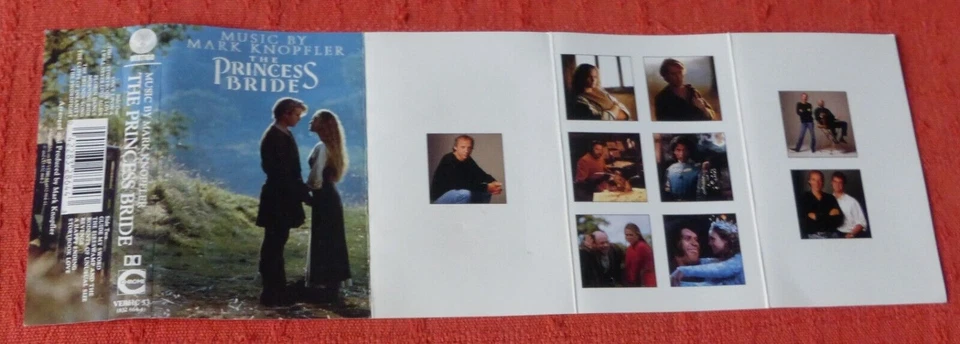 MARK KNOPFLER - CASSETTE TAPE - THE PRINCESS BRIDE (FILM SOUNDTRACK) Foto 3 de 4