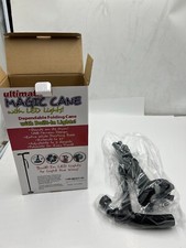 LivingPro All Terrain LED Folding Walking Cane 5 Adjustable Height Levels