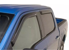 Auto Ventshade (AVS) 94974 Ventvisor Deflector; Smoke; Outside Mount; 4 pc.