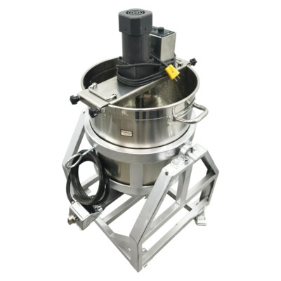 Commercial Automatic Rotating Pot Cooker LPG Heating Cooking 110V 50L