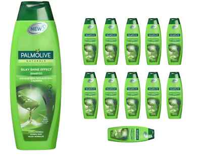 Palmolive Naturals Silky Shine Effect Aloe Vera Shampoo 350ml - 12er Pack