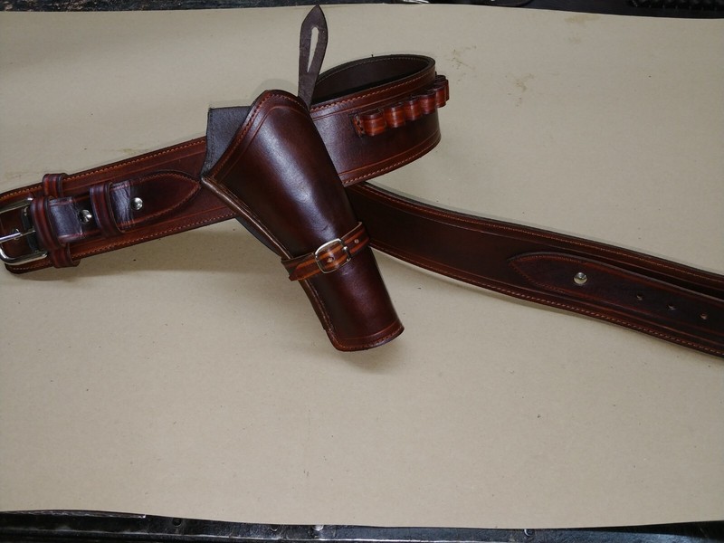 cowboy western cross draw  holster belt