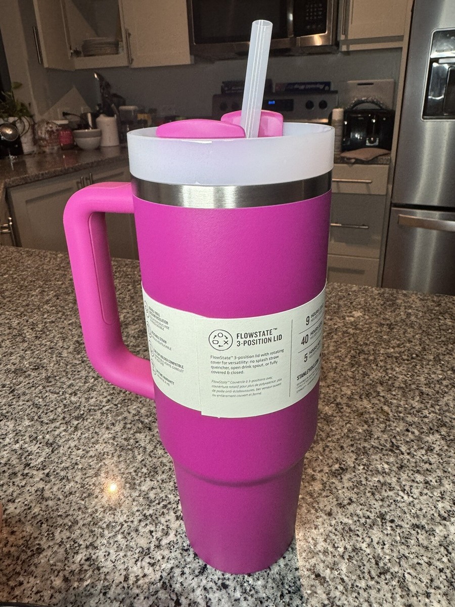 ★TOUT Y EST★ Knit tumbler back pink OI2A1MBA51PNK Mainstays 26 oz Double Wall Plastic Ombre Painting Textured