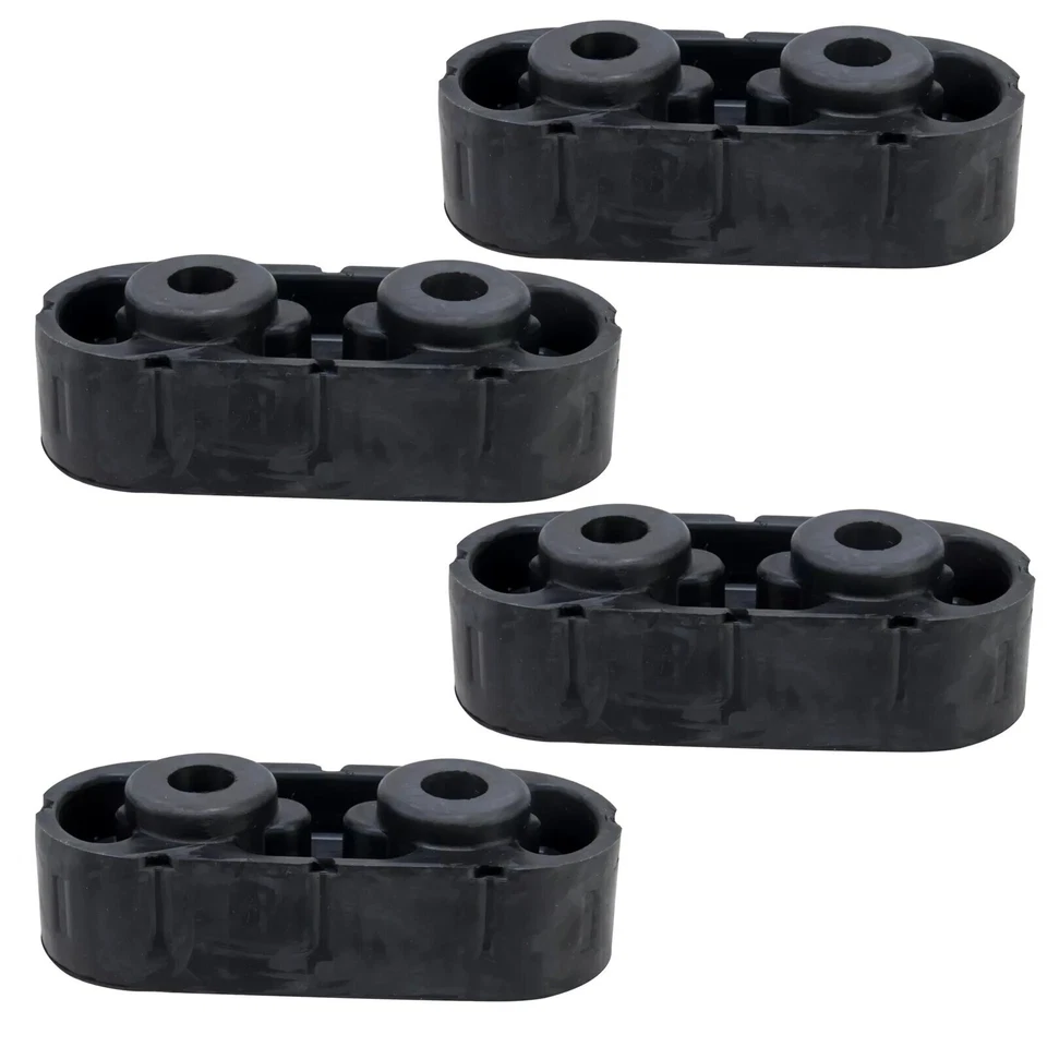 4 PIEZAS Para GM Chevy Silverado 1500 Suspensión de Escape Aislador Montaje Soporte Tubo Foto 3 de 4