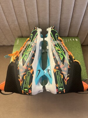 Nike Alpha Menace 4 Elite Cleat Travis Kelce Black Green HF4316-001 Mens Size 10 Nike Alpha Menace 4 Elite Travis Kelce Black Green HF4316  main image 3