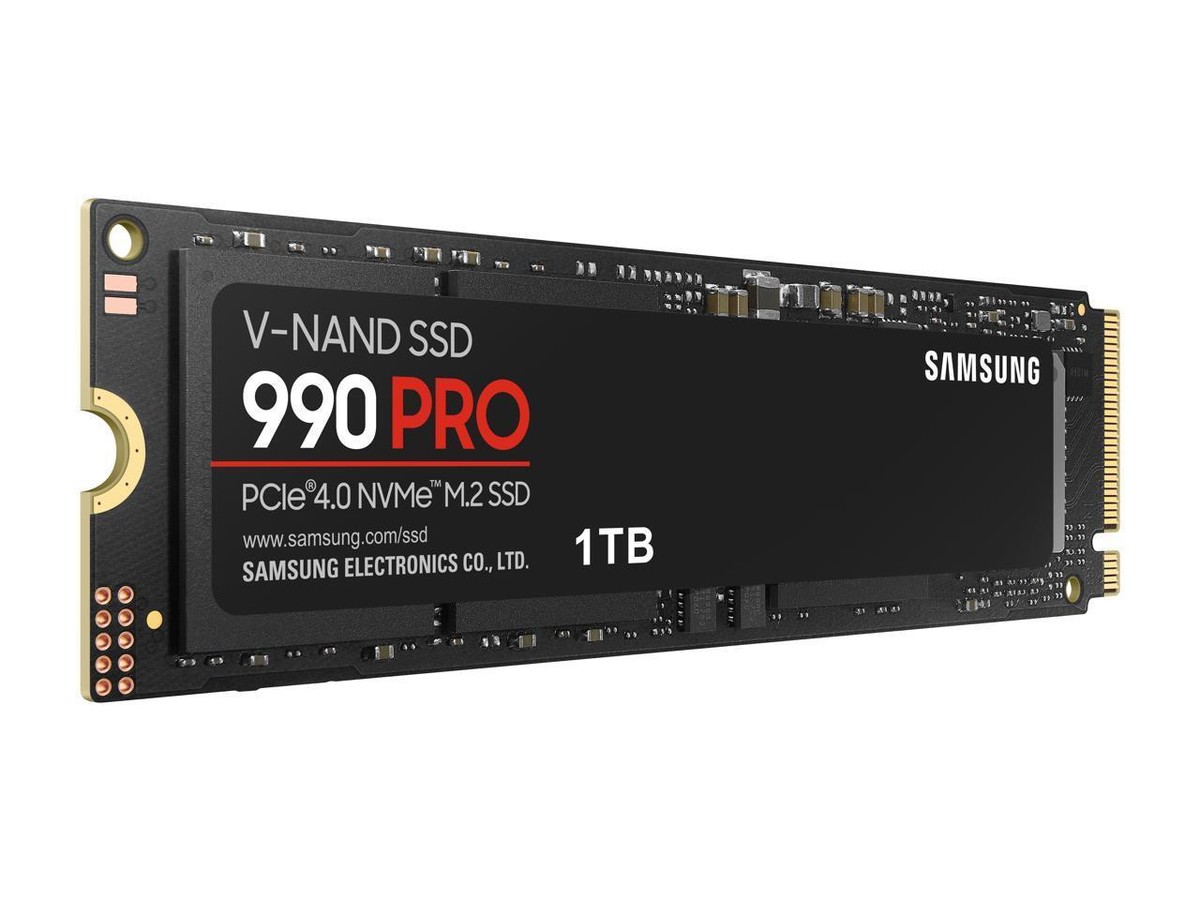 SAMSUNG 990 PRO SSD 1TB PCIe 4.0 M.2 2280 Internal Solid State