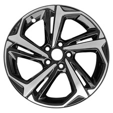 18x7.5 Machined Gloss Black Wheel Fits 2021-2023 Chevrolet Trailblazer