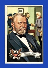 1956 Topps Us Presidents Set-Break # 21 Ulysses S. Grant NR-MINT *GMCARDS*