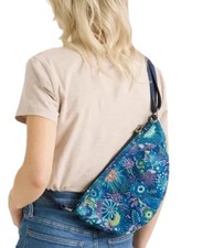 Sakroots Tess Sling Crossbody Bag Purse Deep Teal Seascape Style 109826 NWT