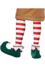 Elf Halloween Women Shoes Detachable Bells And Grip Christmas 60729