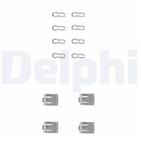ZubehöRsatz Scheibenbremsbelag FüR Fiat Fiorino 127 147 77 Bis 89 Delphi Teil