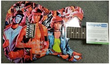 Warriors Cast Signed X7 Guitar with Custom Graphics Photo Art Exact Proof