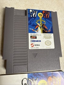 Nintendo NES - Spy vs. Spy (1988) - Cartridge, Manual, - Tested Authentic ￼