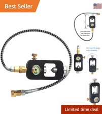 High Pressure Scuba Adapter - 4500psi DIN Valve Fill Station for Paintball  PCP