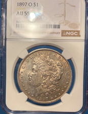 AU 55 Graded 1897 Year Morgan US Dollars (1878-1921) for sale | eBay