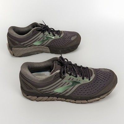 Brooks Ariel 18 Womens Size 11 B Running Shoes Tennis 1202711B019 Gray Green GUC