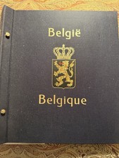Belgium Stamp Collection 1979-1985 Mint in Davo Luxe Hingeless Album Vol II